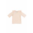 T-Shirt Mare Uv50+ Bambina Flower Pink