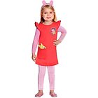 Costume Peppa Pig per Bambina 2-3 anni