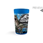 Bicchiere in PP Jurassic World cl 28