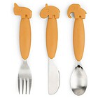 Set Posate Anti-Scivolo Yummyplus in Acciaio