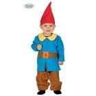 Costume Gnomo Minatore Nano Bimbo Taglia 6-12 Mesi (87612)