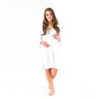 Camicia da Parto Bamboo Maniche Lunghe
