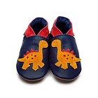 Scarpe in Pelle Primi Passi Dino Navy