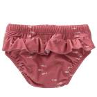 Costume bambina Anti UV 50 Pesciolini 6-12 mesi - Diaper Pants Girl Ocean 