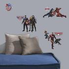 Adesivi murali rimovibili Captain America Civil War