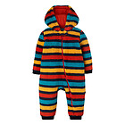 Tuta in Pile Ted Fleece Snuggle Suit Camper Rainbow Stripe