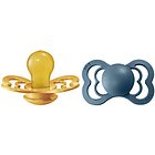 2 Succhietti Supreme Senape/Blu ghiaccio Gomma Naturale