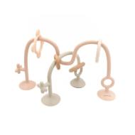 Gioco con ventose per seggiolone – Silicone&Legno – Soft Pink