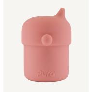 Bicchiere In Silicone Con Beccuccio - 150 Ml Rose