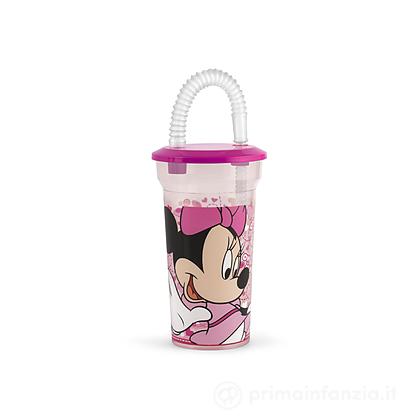 Bicchiere con cannuccia Minnie