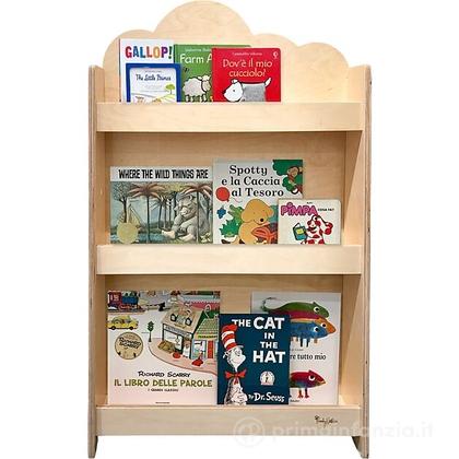 Libreria Montessori Frontale In Legno