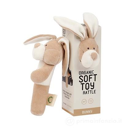 Sonaglio Coniglietto Bunny in Cotone Biologico