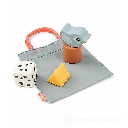 Gioco Sensoriale - 4 Pezzi - Birdee - Con Pratica Borsa