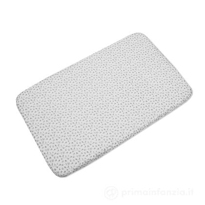 Lenzuolo con angoli per culla 90x50 cm Little Bloom Fiori Grigio