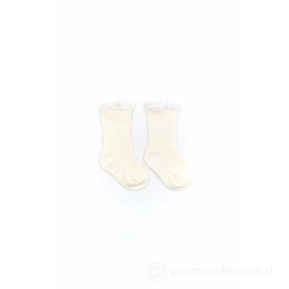 Calza Bimba con Pizzo in Bambù