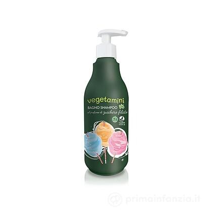 Vegetamini Bagno Shampoo Bio Zucchero Filato 500 ml