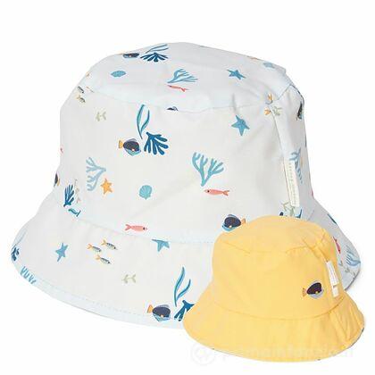 Cappello Reversibile Honey Yellow/Ocean Treasures