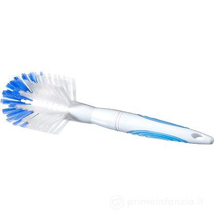Spazzola 2 In 1 Per Biberon E Tettarelle – Setole Morbide In Nylon, Manico Antiscivolo, Adatta A Collo Stretto