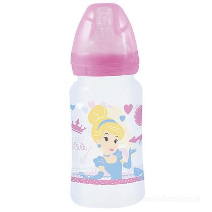 Biberon in silicone 3 posizioni Principesse 240 ml