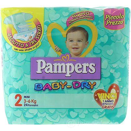 Pannolini Pampers Baby Dry Mini Tg.2 (x24)