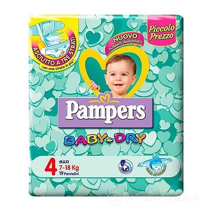 Pannolini Pampers Baby Dry Maxi Taglia 4