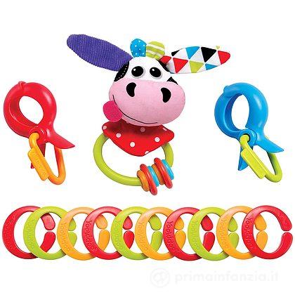 Sonaglio Seggiolino Clips Rattle 'N' Links