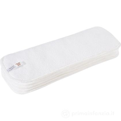 Inserti In Microfibra 4 Pz - Pannolino Lavabile