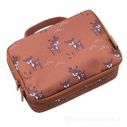 Borsa Porta Pranzo Termica Deer Amber Brown