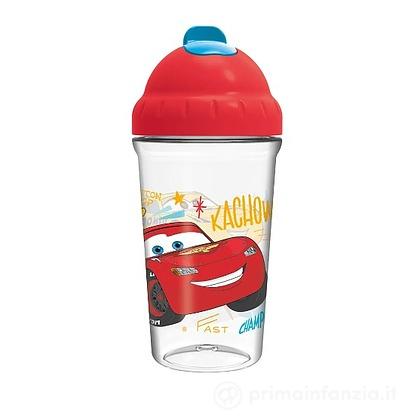 Bicchiere Con Cannuccia Flexi Cars 265ml (11788)