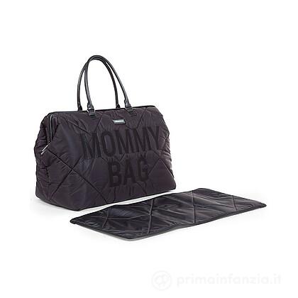 Mommy Bag Trapuntata Borsa Fasciatoio Nero