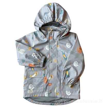 Giacca Pioggia Cambia Colore Gatti Ecomikro Tg. 02/03 Y