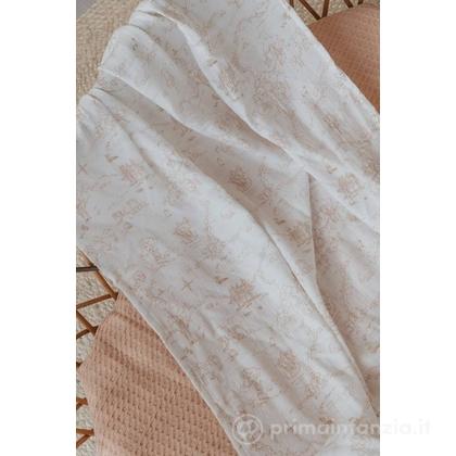 Lenzuola Culla/Carrozzina 75x100cm Con Federa