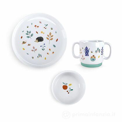 Set Porcellana Antiscivolo Pommes Des Bois Verde