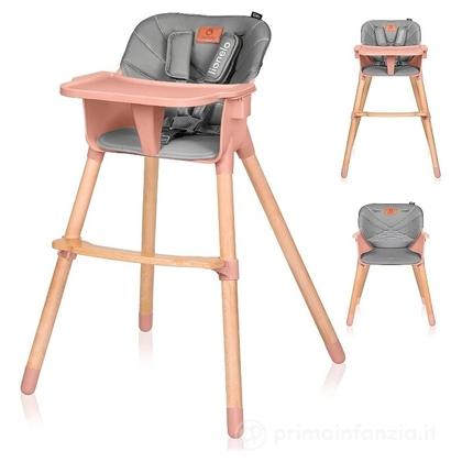 Seggiolone Evolutivo Koen - Grigio Rosa