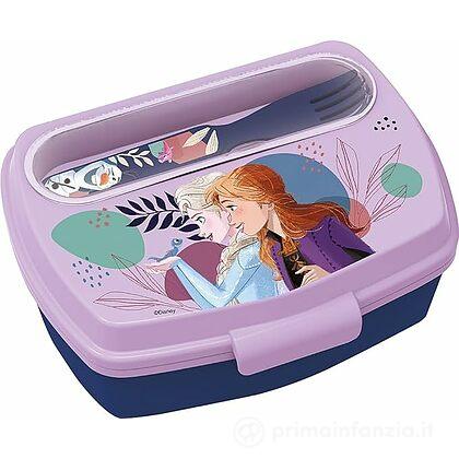 Sandwich Box - Porta Pranzo+Posate Funny Frozen (11271)