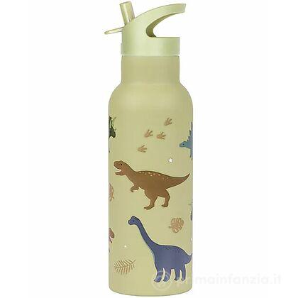 Borraccia Termica Acciaio - 500 ml - Dinosauri