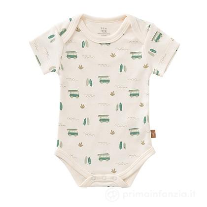 Body Manica Corta Cotone Bio Surf Boy