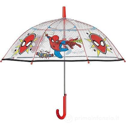 Ombrello automatico trasparente Spiderman