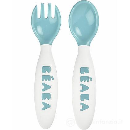 Set Forchetta e Cucchiaio Ergonomici da Apprendimento
