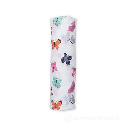 Copertina Swaddle in Mussola di Cotone 120 x 120 cm