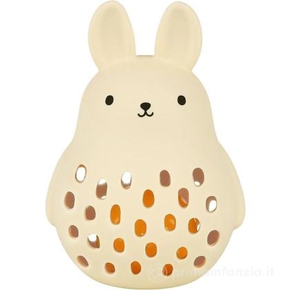 Sonaglio e Massaggiagengive in Silicone - Coniglietto