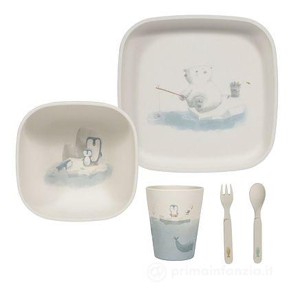 Set Pappa 5 pz in Bamboo Polar