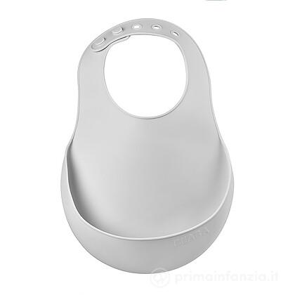 Bavaglino Impermeabile con Tasca Raccogli Cibo Silicone