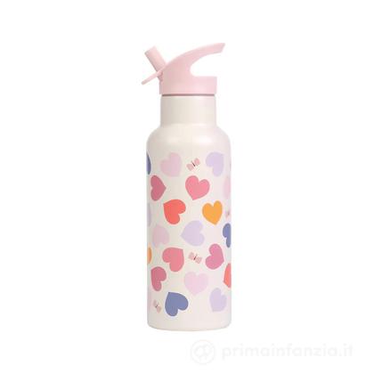 Borraccia Termica in Acciaio Inossidabile - 500 ml - Cuori