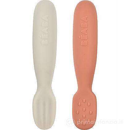Set 2 Posate Prime pappe - Silicone