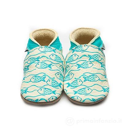 Scarpe in Pelle Primi Passi Little Fish