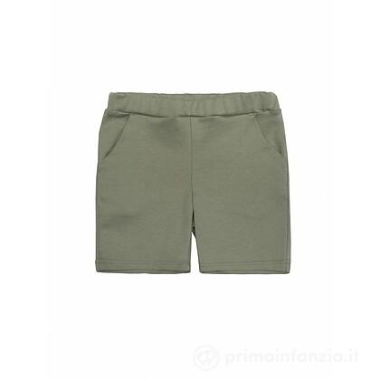 Pantalone Corto con Tasche in Cotone Organico