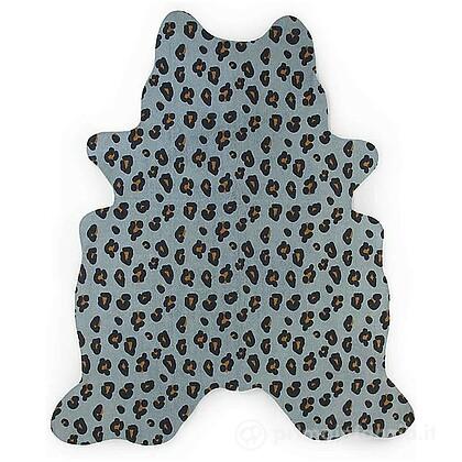 Tappeto Leopardo Blu - 145x160 cm