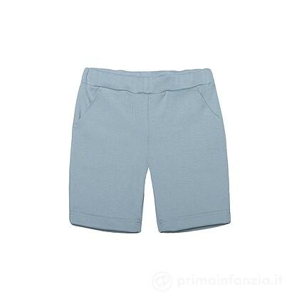 Pantalone Corto con Tasche in Cotone Organico