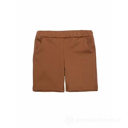 Pantalone Corto con Tasche in Cotone Organico